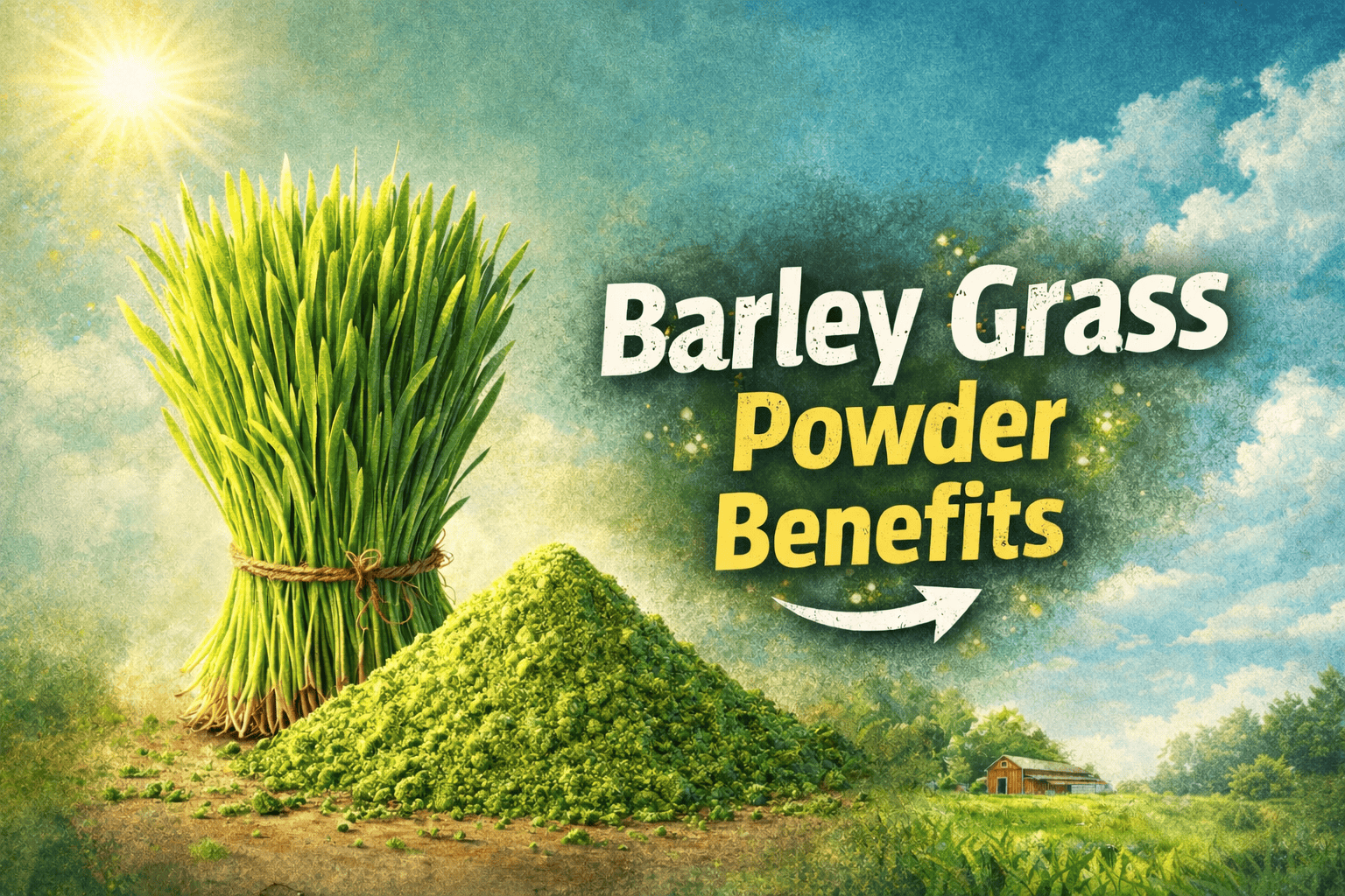 barley grass powder benefits