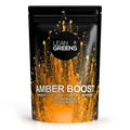 Amber Boost turmeric and curcumin supplement by Lean Greens, 60 capsules