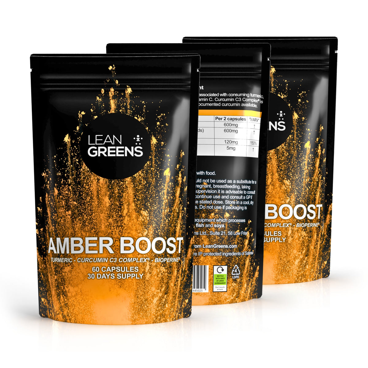 Amber Boost - Curcumin C3 Complex