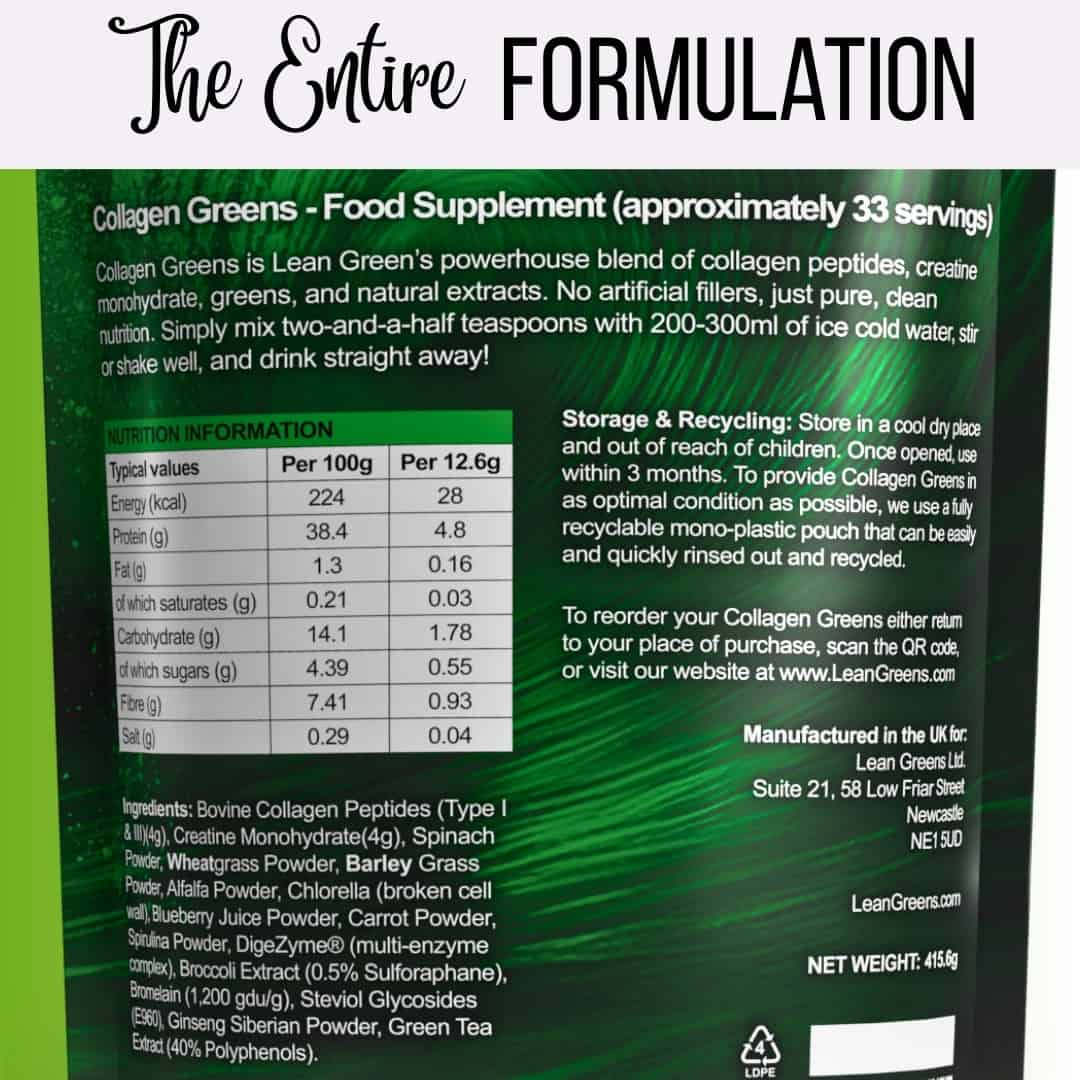 Collagen Greens