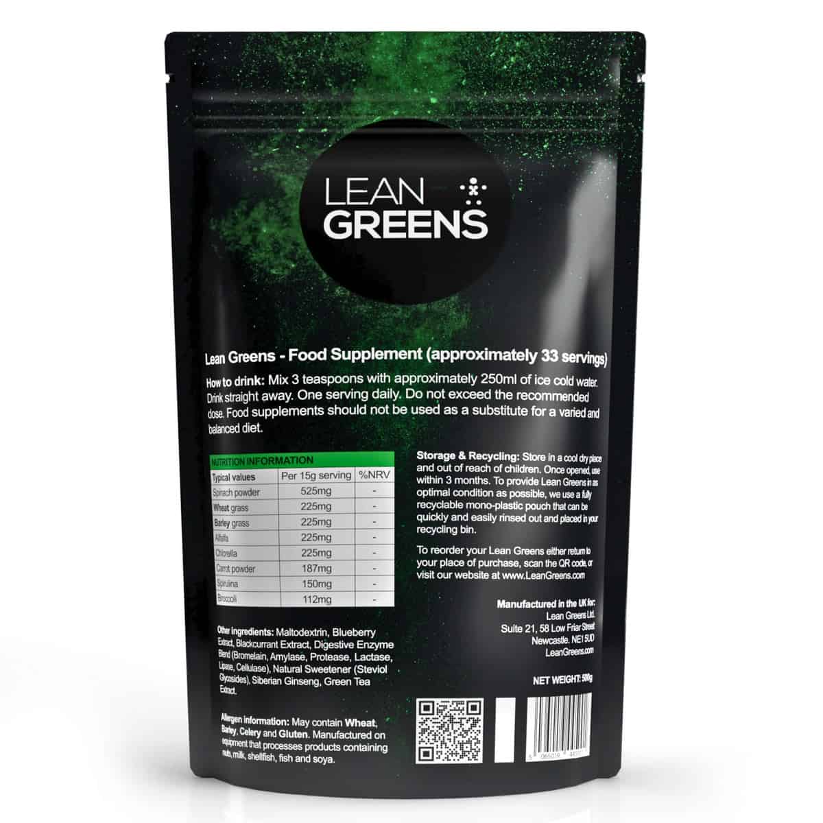 Lean Greens - Greens Powder