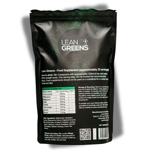 Greens Powder Ingredients - Lean Greens UK