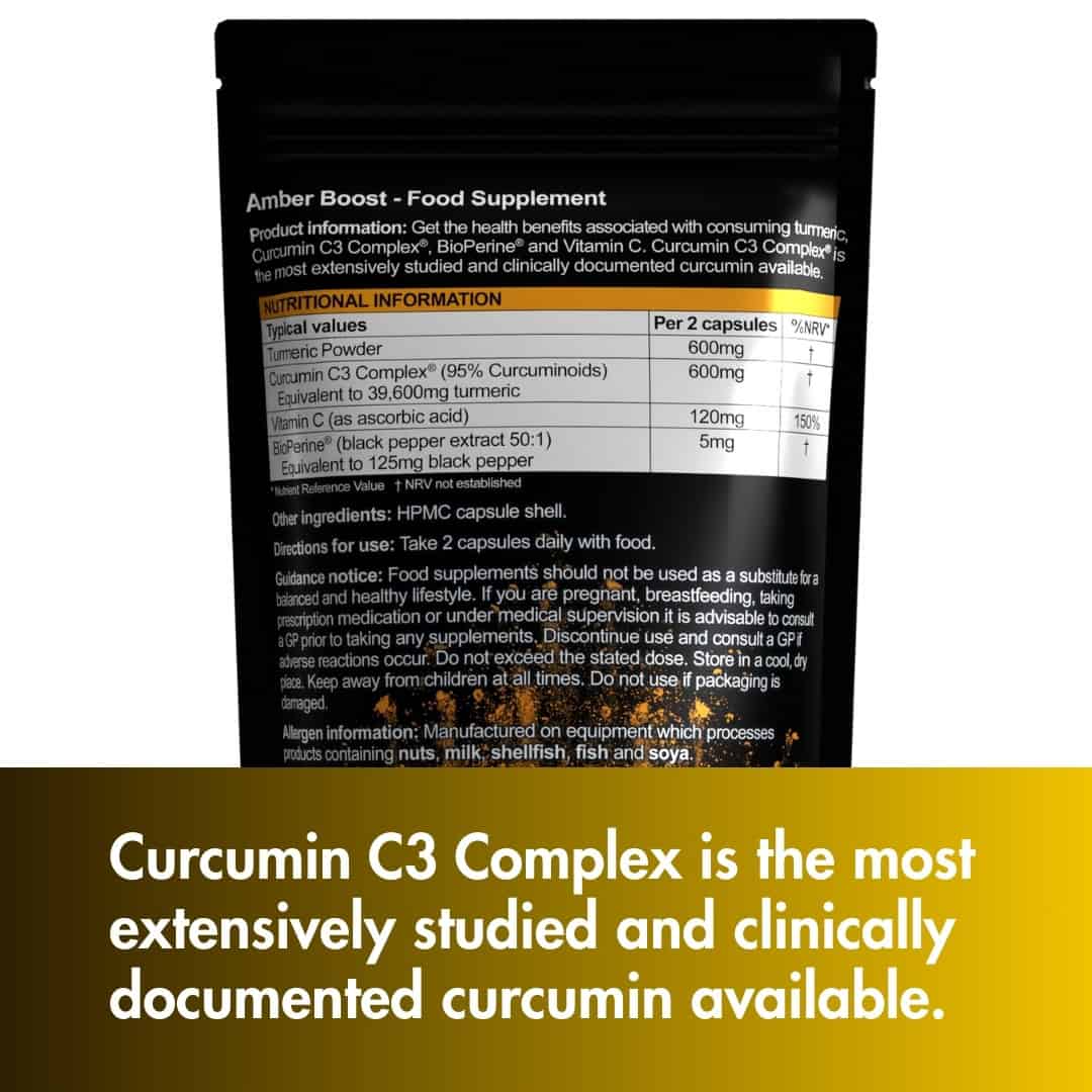 Amber Boost - Curcumin C3 Complex